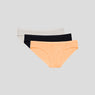 Plain Bikini - Pack of 3